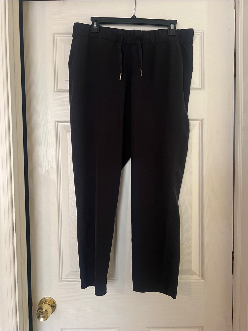 lululemon athletica Black Drawstring Track Pants